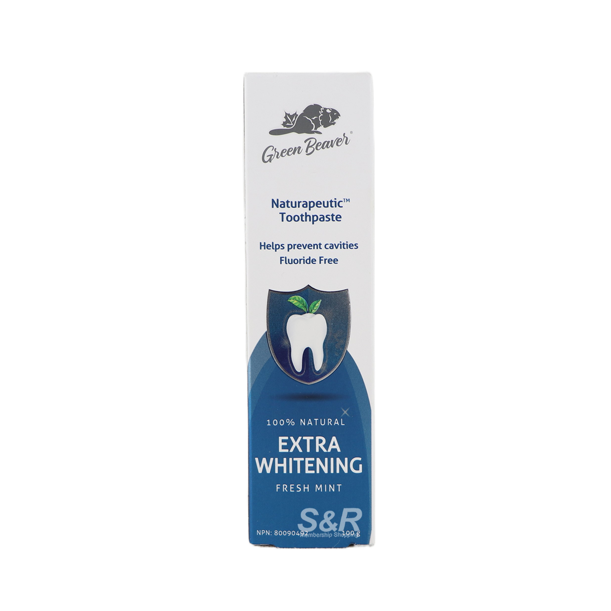 The Green Beaver Company Naturapeutic Extra Whitening Toothpaste 100g The Green Beaver Company Naturapeutic Extra Whitening Toothpaste 100g